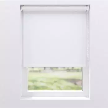 Soluna Verdunkelungsrollo Colormatch V37 wei&szlig;, Klemmfix, 200x190cm (46408112-0)