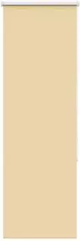 vidaXL Verdunkelungsrollo 45x130cm beige, Polyester (4010701)
