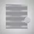 vidaXL Zebra-Rollo 50,9x100cm, Stoffbreite 46,7cm, grau (240187)