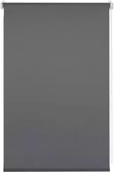 Gardinia Uni Klemmrollo blickdicht, anthrazit, 45x150cm (23-1371)