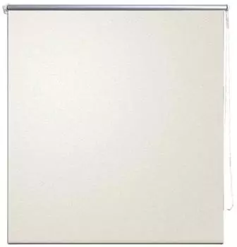 vidaXL Verdunkelungsrollo 84,4x230cm, gebrochen weiß (240145)