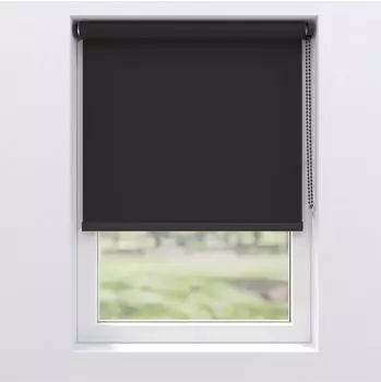 Soluna Verdunkelungsrollo Bella 130x190cm, schwarz (55874349-0)