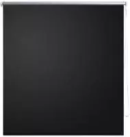 vidaXL Verdunkelungsrollo 44,4 x 100 cm, Stoffbreite 40 cm, Schwarz