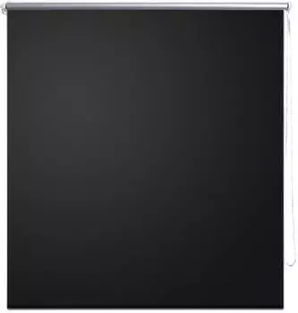 vidaXL Verdunkelungsrollo schwarz 40x100cm (240739)