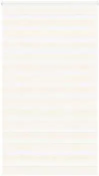 vidaXL Doppelrollo marmorbeige 125x230cm, Polyester (4014708)