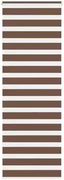 vidaXL Doppelrollo braun 75x200cm, Polyester (4014360)