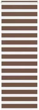 vidaXL Doppelrollo braun 80x200cm, Polyester (4014361)
