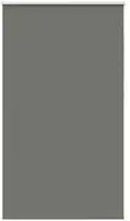 vidaXL Verdunkelungsrollo Grau 140x210cm Stoffbreite 136,6cm Polyester