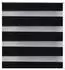 vidaXL Zebra-Rollo 140,9x175cm schwarz