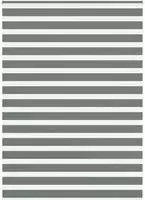 vidaXL Doppelrollo Dunkelgrau 160x230cm Stoffbreite 155,9 cm Polyester