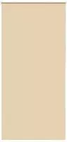 vidaXL Verdunkelungsrollo Beige 100x230cm Stoffbreite 95,7cm Polyester