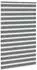 vidaXL Doppelrollo dunkelgrau 140x230cm, Polyester (4014191)