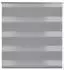 vidaXL Zebra-Rollo 80,9x150cm, Stoffbreite 76,7cm, grau (240199)