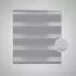 vidaXL Zebra-Rollo 80,9x150cm, Stoffbreite 76,7cm, grau (240199)