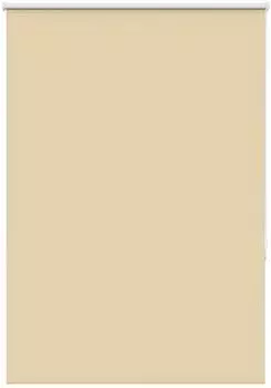 vidaXL Verdunkelungsrollo Beige 110x130cm, Stoffbreite 105,7cm (4010714)