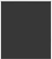 vidaXL Verdunkelungsrollo Schwarz 140x150 cm Stoffbreite 136,6 cm