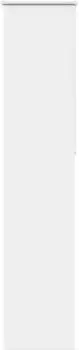 vidaXL Verdunkelungsrollo 50x210cm, Polyester, wei&szlig; (4011950)
