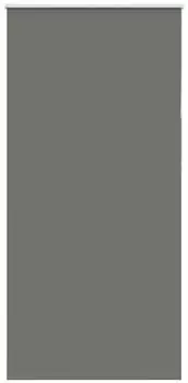 vidaXL Verdunkelungsrollo grau 110x230cm, Stoffbreite 105,7cm, Polyester (4011208)