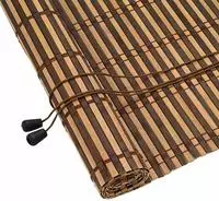 vidaXL Rollo Braun 110 x 220 cm Bambus