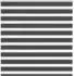 vidaXL Doppelrollo schwarz 150x150cm, Polyester (4014245)