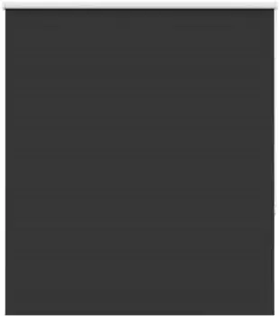 vidaXL Verdunkelungsrollo schwarz 120x130cm, Polyester (4010846)