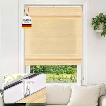 Victoria M. Bambus-Klemmfix 50x130cm natur