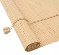 vidaXL Rollo Natur 80 x 160 cm Bambus