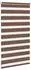 vidaXL Doppelrollo braun 90x100cm, Polyester (4014311)