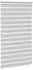 vidaXL Doppelrollo hellgrau 125x200cm, Polyester (4014474)