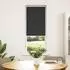 vidaXL Verdunkelungsrollo schwarz 40x150cm, Stoffbreite 35,7cm (4010856)