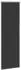 vidaXL Verdunkelungsrollo schwarz 40x150cm, Stoffbreite 35,7cm (4010856)