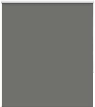 vidaXL Verdunkelungsrollo grau 135x175cm, Stoffbreite 131,6cm, Polyester (4011161)