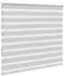 vidaXL Doppelrollo hellgrau 160x150cm, Polyester (4014455)