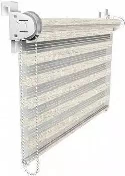 Victoria M. Klemmfix Doppelrollo Duo Rollo 45x150cm