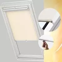 VELUX Dachfensterrollo "mit Haltekrallen RHL PK00 1086" Lichtschutz Sichtschutz ohne
