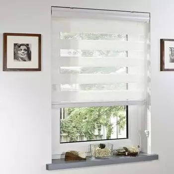 Liedeco Duo-Rollo mit Blende 90x220cm