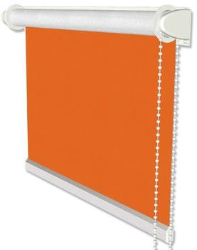 Interdeco Klemmfix Verdunkelungsrollo / Thermorollo 98,5x175cm orange