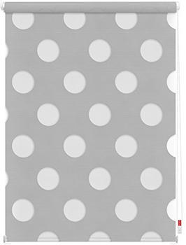 Lichtblick Duo-Rollo Kreis 70x150cm grau