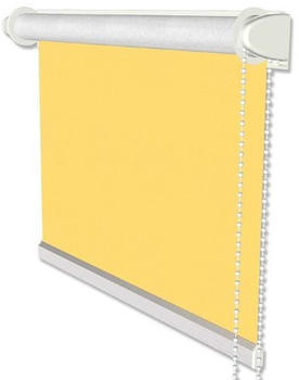 Interdeco Klemmfix Verdunkelungsrollo / Thermorollo 45,5x175cm gelb