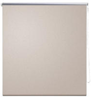 vidaXL Verdunkelungsrollo 64,4 x 120 cm, Stoffbreite 60 cm, Beige
