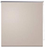 vidaXL Verdunkelungsrollo 124,4 x 230 cm, Stoffbreite 120 cm, Beige
