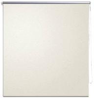 vidaXL Verdunkelungsrollo 64,4 x 120 cm, Stoffbreite 60 cm, Gebrochen Wei&szlig;