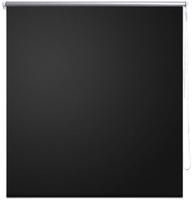 vidaXL Verdunkelungsrollo 124,4 x 175 cm, Stoffbreite 120 cm, schwarz