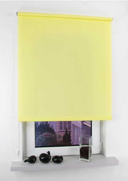 Liedeco Seitenzugrollo Easy Lichtschutz 102x180cm gelb