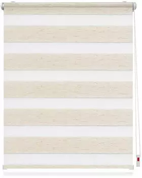 Lichtblick Duo-Rollo Klemmfix 80 x 200 cm natur