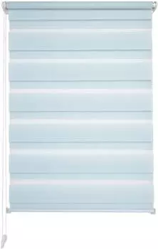 Liedeco Klemmfix-Duo-Rollo 70x210cm pastell-blau