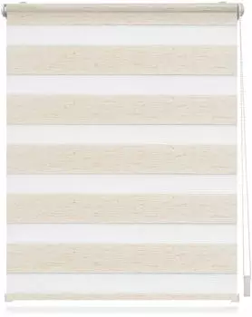 Lichtblick Duo-Rollo Klemmfix 100 x 150 cm natur