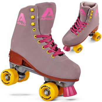Apollo Disco Roller Skates Nightfever beige
