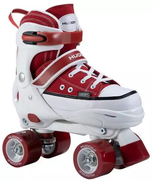 Hudora Sneaker Quad red