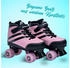 Apollo Rollschuhe Soft Boot verstellbar pink revolution M
